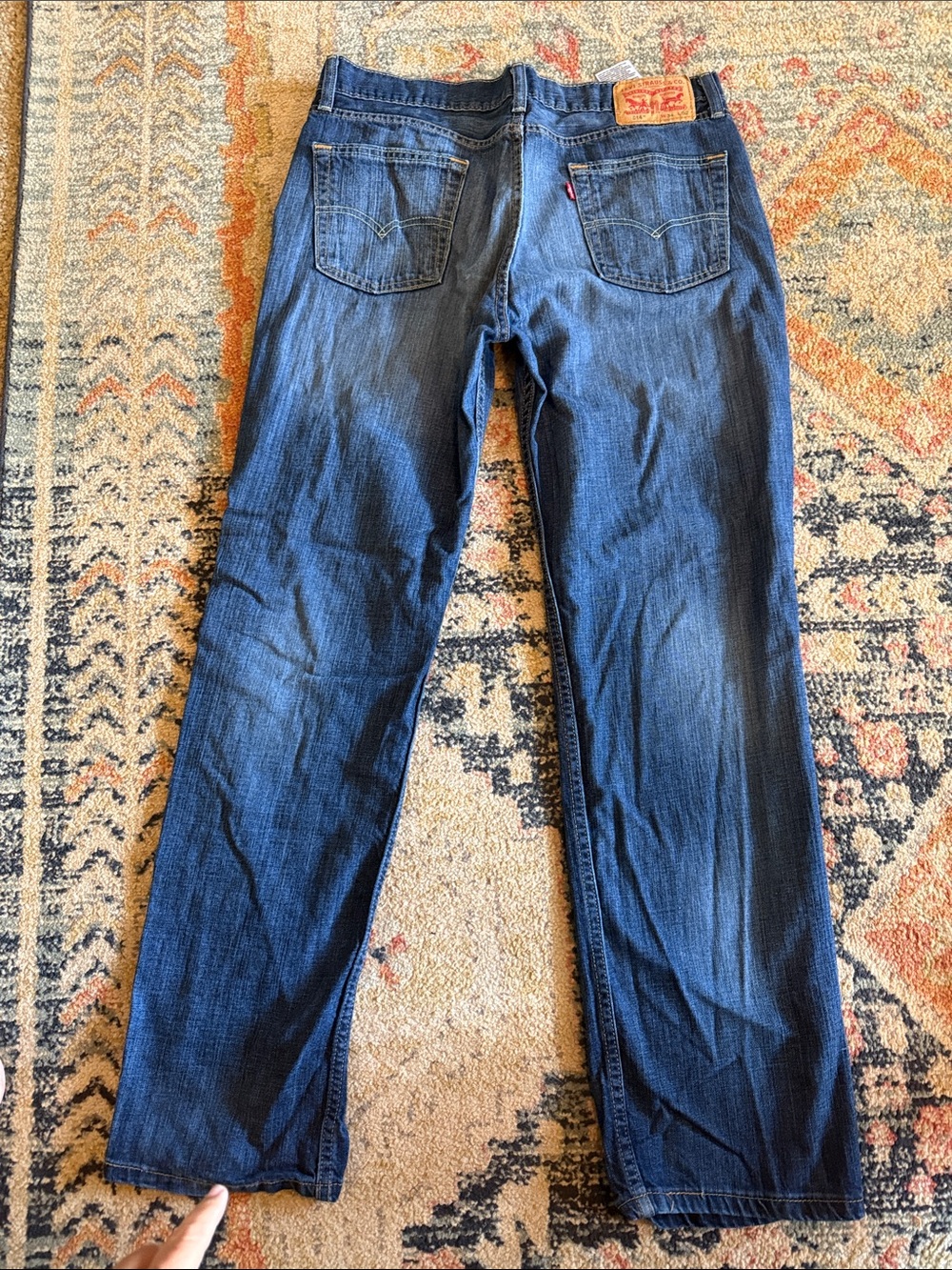 Levi's Men's Straight Jeans in Deep Indigo 514, 34x32